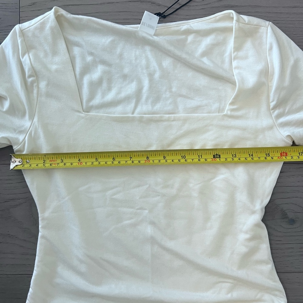 **NWT** RE/DONE Square Neck Bodysuit - Picture 6 of 7